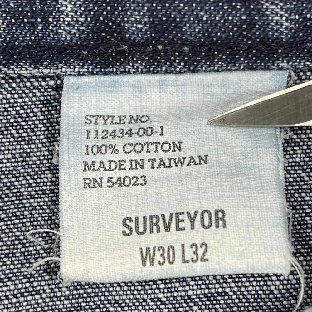 Gap Surveyor Jeans Mens 30x32(30) Blue Vintage Y2K Bootcut Fit 112434-00-1‎